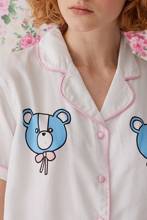 Lazy Oaf Lingerie Nightwear Collection Pyjamas Bra Undie Panty Brief Slippers London