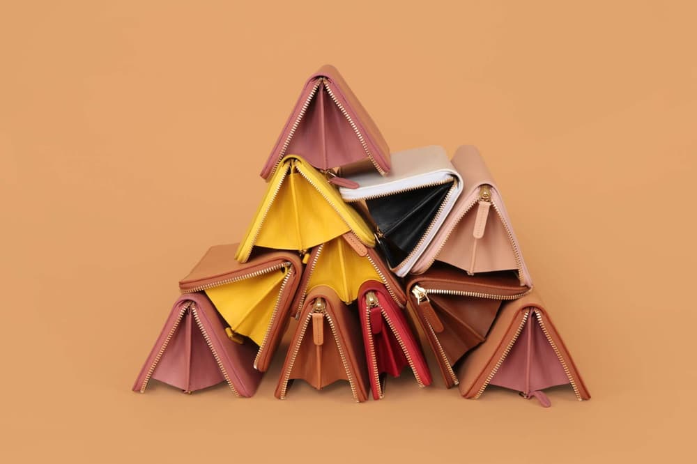 Mansur Gavriel Small Leather Wallet Cardholder