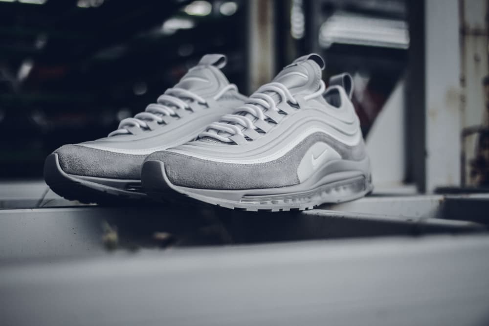 Nike Air Max 97 Pure Platinum Shoes Sneakers Footwear Silver Sparkle Shine Chrome Shoes