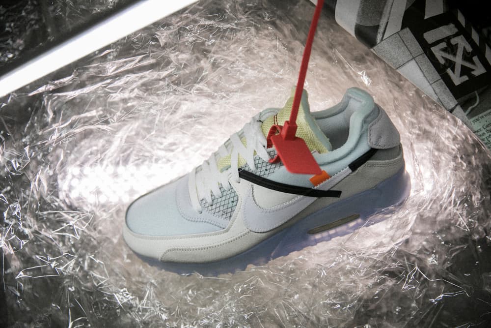 Virgil Abloh Nike The Tens HBX Exclusive HBX Editorial Air Force 1 Air Jordan 1 Vapor Max Blazer Mid Air Max 90 Presto Foam