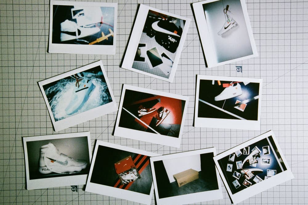 Virgil Abloh Nike The Tens HBX Exclusive HBX Editorial Air Force 1 Air Jordan 1 Vapor Max Blazer Mid Air Max 90 Presto Foam