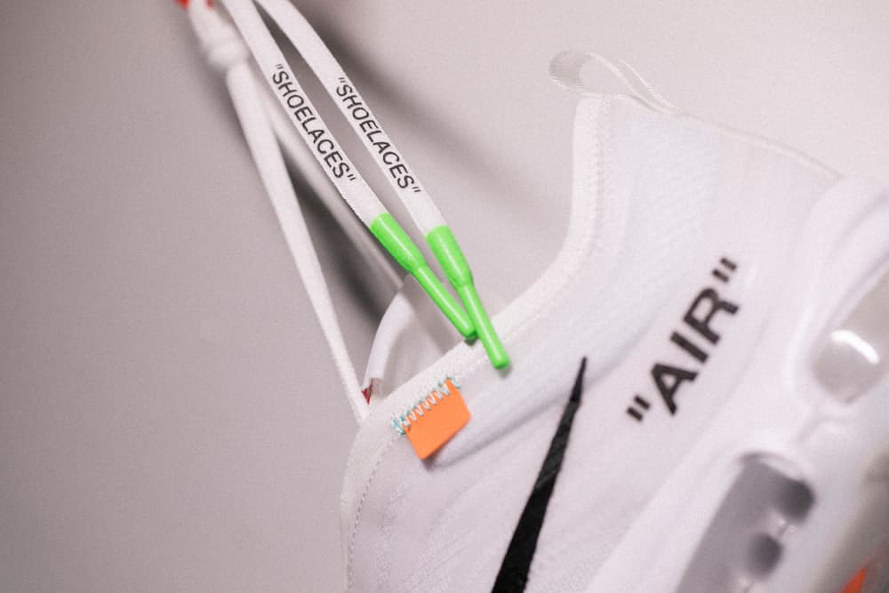 Virgil Abloh Nike The Tens HBX Exclusive HBX Editorial Air Force 1 Air Jordan 1 Vapor Max Blazer Mid Air Max 90 Presto Foam