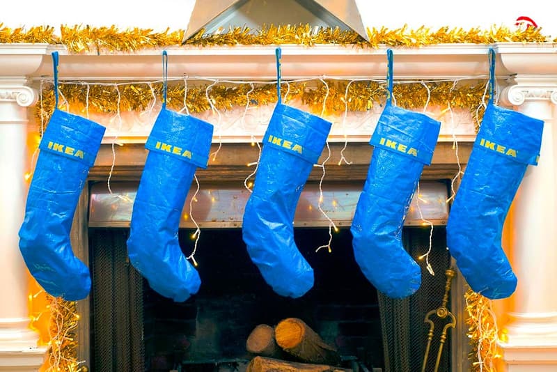 Off White Baubles Christmas Bootleg IKEA Stocking Virgil Abloh