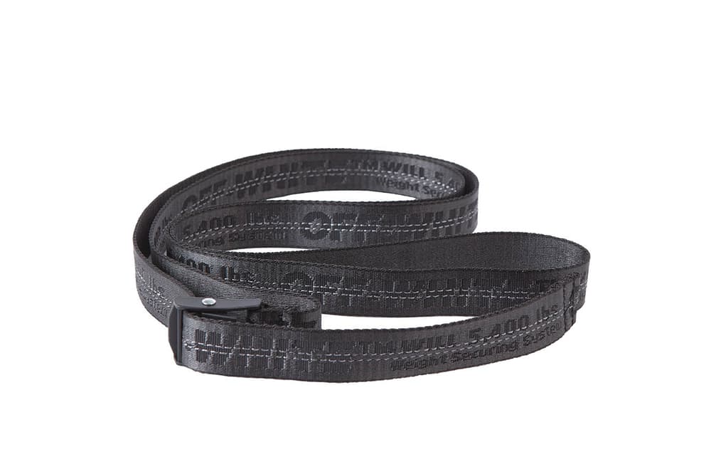 Off-White Virgil Abloh Industrial Belt Yellow Blue Orange White Black Rubber Translucent Pre Order