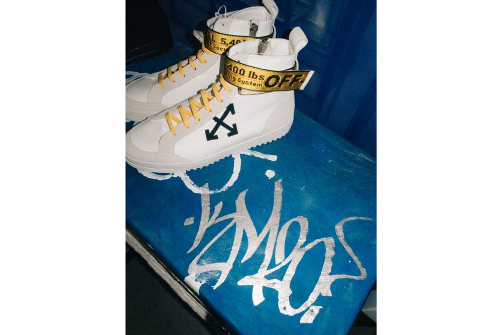 Off-White KM20 Temple Graffiti Makeover Art Fashion Russia A.D.E.D. ADED Tag Shop Retailer Exclusive Display Shop Unique