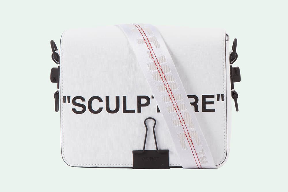 Off-White Binder Clip Bag Virgil Abloh Spring Summer 2018 Sculpture For Display Only