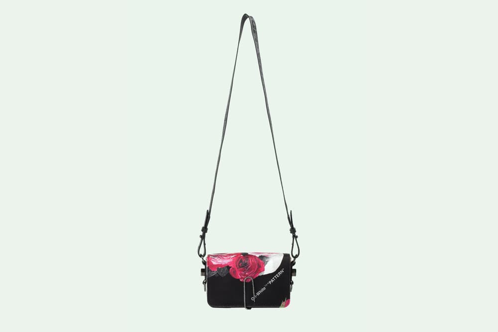 Off-Whit Floral Binder Clip Bag Mini Virgil Abloh Spring Summer 2018