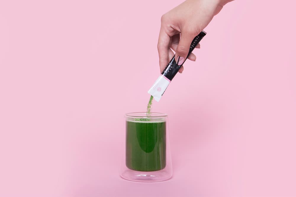 Panatea Instant Matcha Latte GLOW Vanilla Biotin
