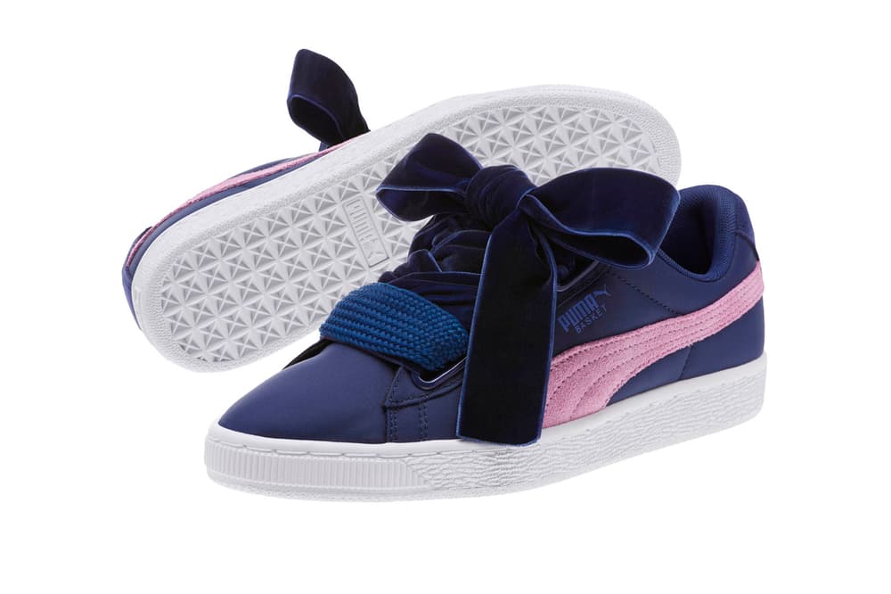 PUMA Basket Heart Nylon Blue Depths Smoky Grape