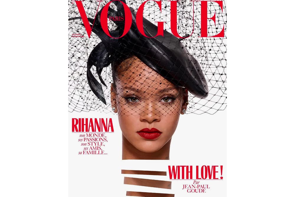 Rihanna Vogue Pairs Christmas Issue Covers Dior Juergen Teller