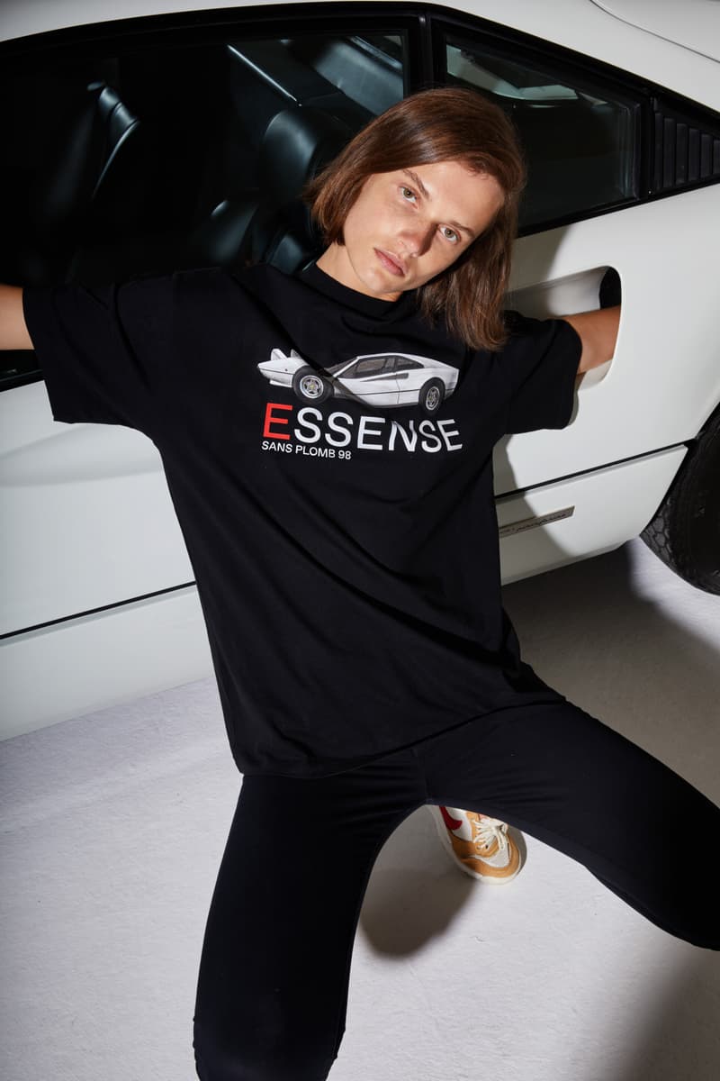 SSENSE L'ART DE L'AUTOMOBILE Exclusive Capsule Collection Car Ferrari Limited Edition T-shirt