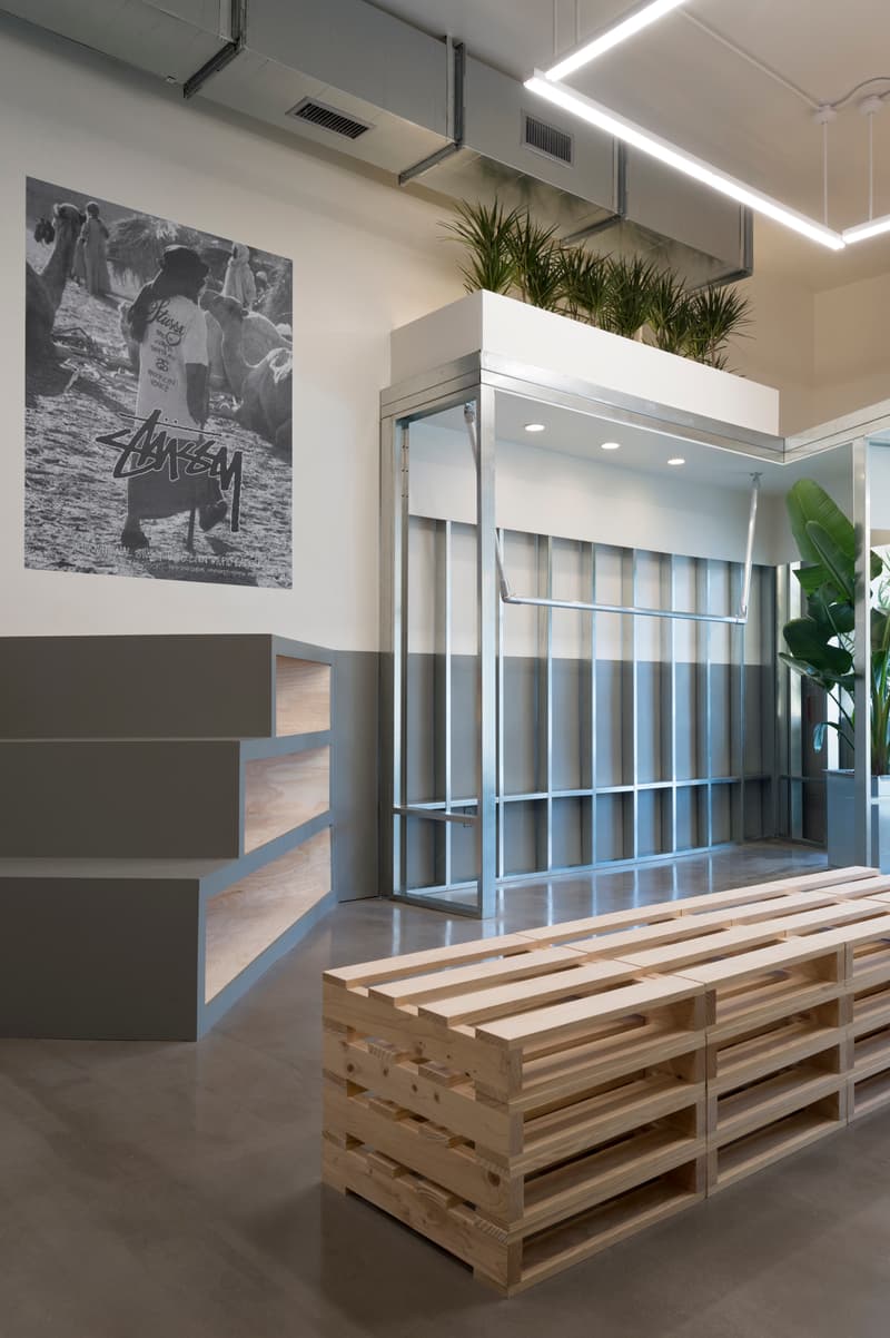 Stussy Lost Angeles Store Opening Retail Space Full Look Inside Interior Fashion Skate Culture Clothes