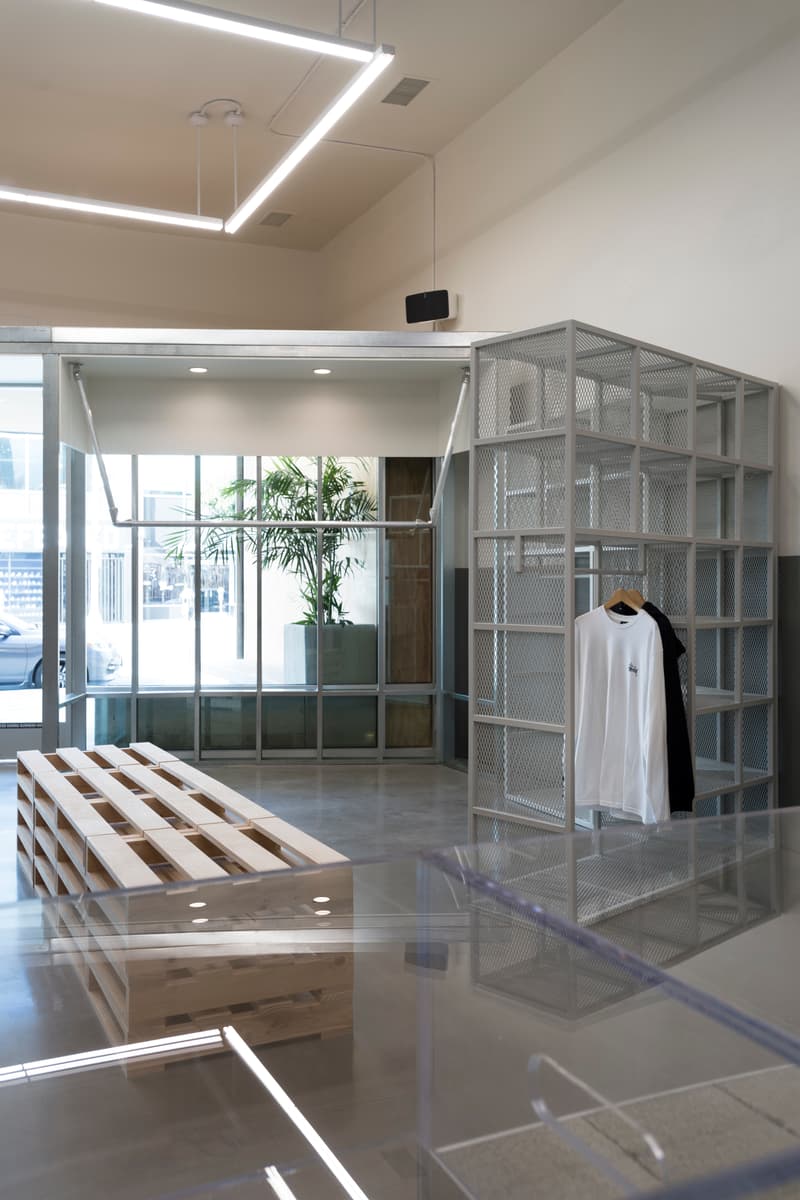 Stussy Lost Angeles Store Opening Retail Space Full Look Inside Interior Fashion Skate Culture Clothes