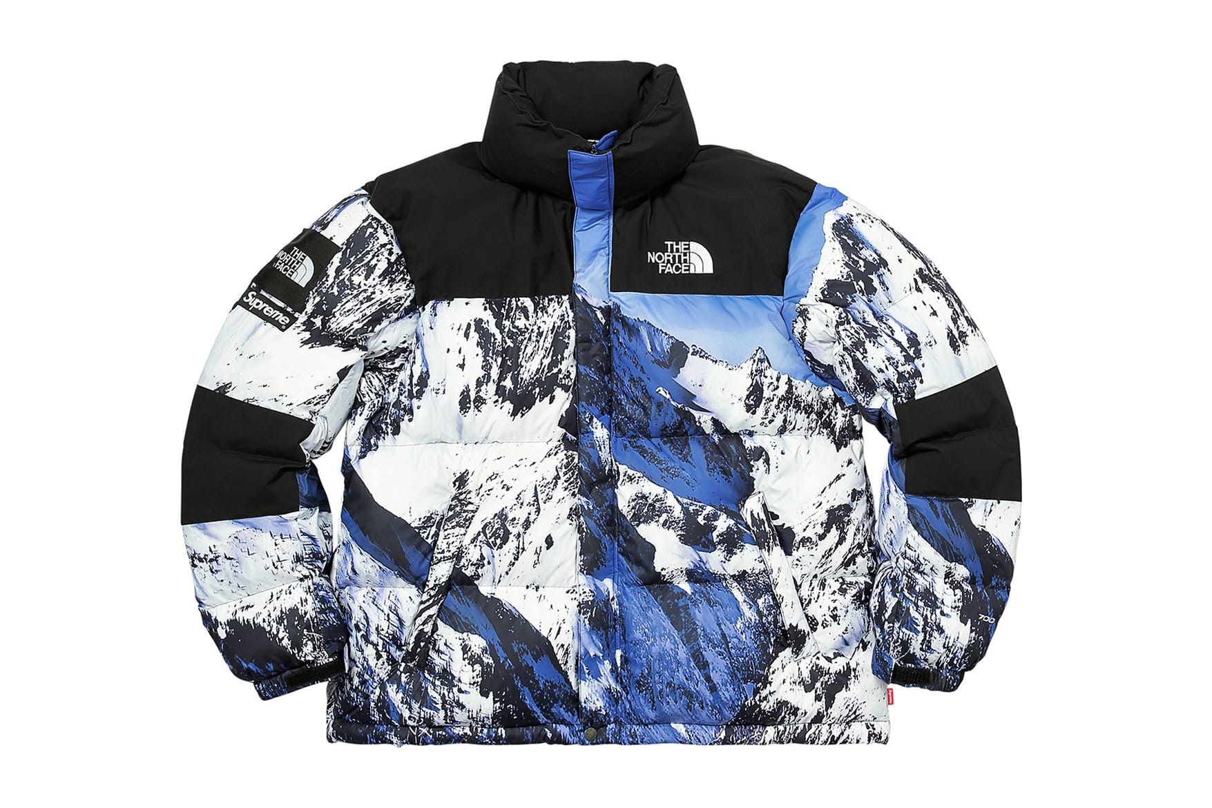 supreme north face puffy jacket