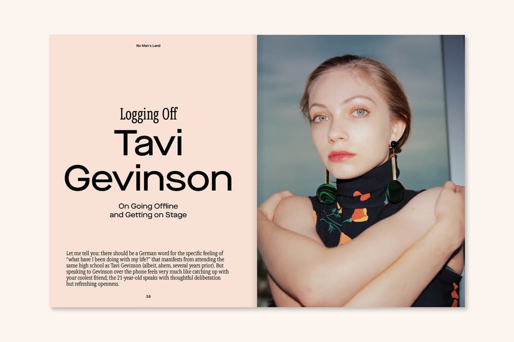 The Wing Magazine Issue One No Man's Land Hari Nef