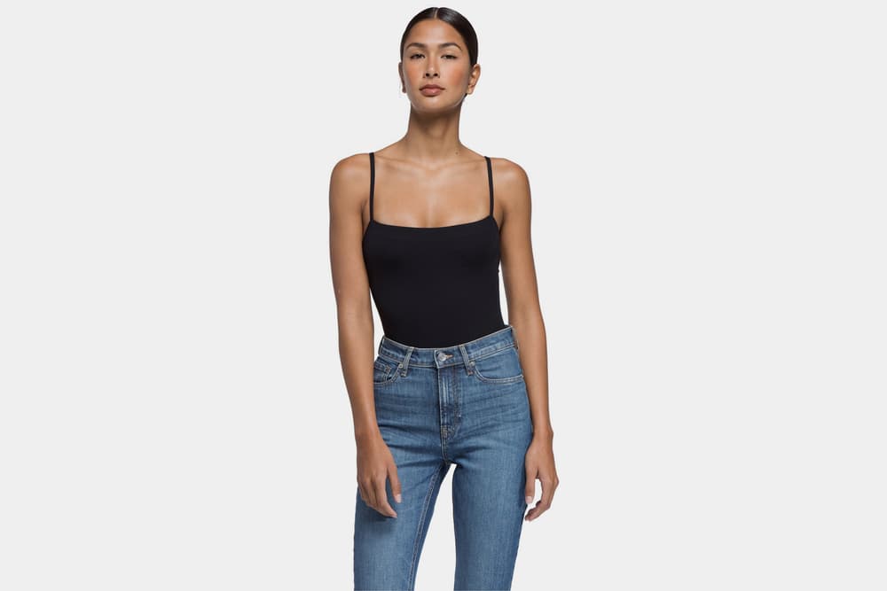 TyLynn Nguyen Orchid Bodysuit French Navy