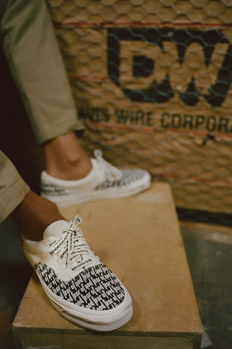 nummer Flygtig reductor Fear of God and F.O.G. Collaborate With Vans | HYPEBAE