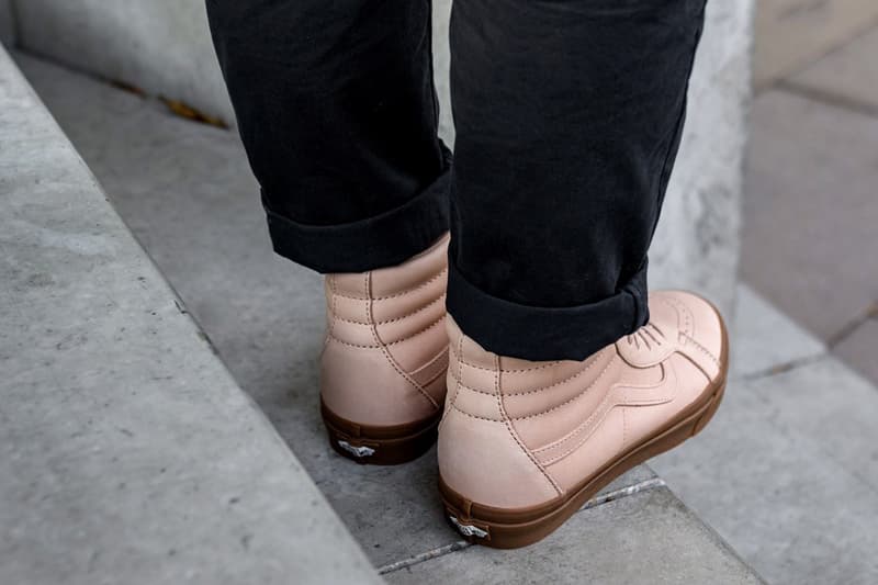 Vans Sk8 Hi Reissue DX Old Skool Veggie Tan Nude Leather