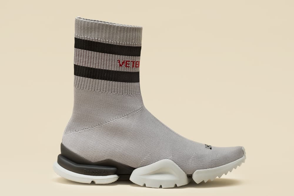 Обувь носочки. Vetements Reebok Sock Runner. Reebok x vetements Socks. Носки Reebok vetements. Носки с подошвой мужские.