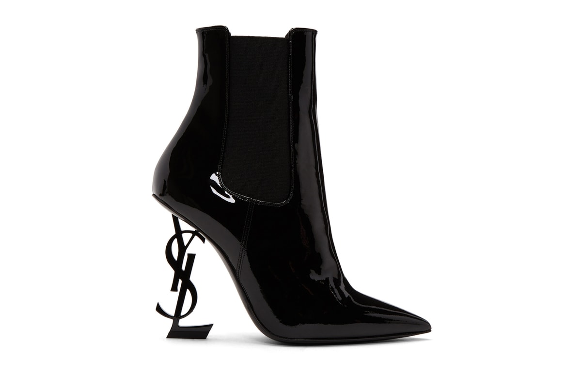 Ysl Yves Saint Laurent Black Opyum Chelsea Boots Hypebae