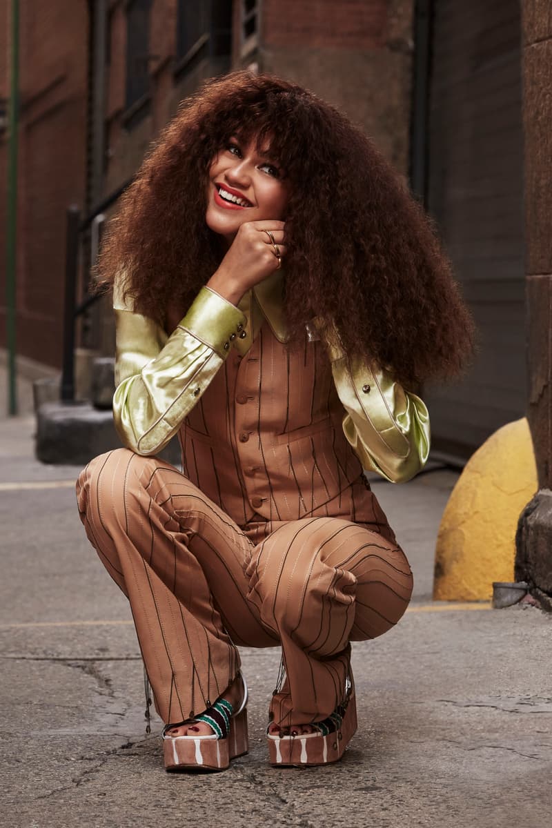 Zendaya InStyle Magazine Cover Interview Feature Shoot Fashion Line Gender-Neutral Clothing