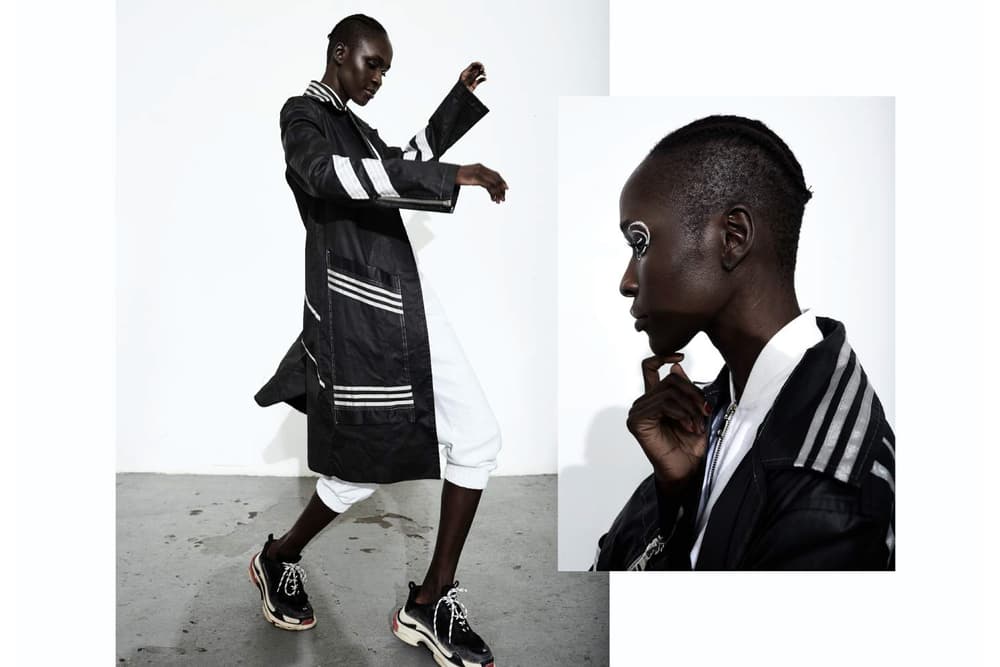 Balenciaga VizuvlGvds Fashion Editorial Monochrome Form Movement Choreography Zack Zannini Steve Wdowik