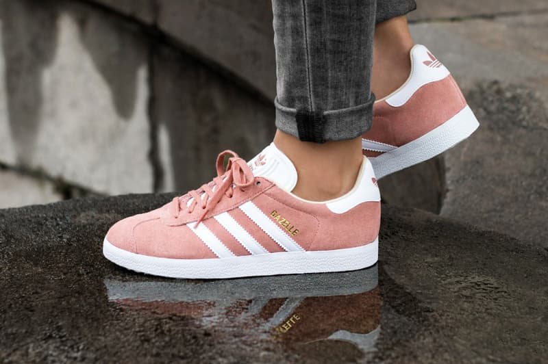 Adidas Originals Gazelle In Ash Pearl Hypebae