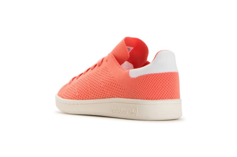 adidas originals stan smith primeknit semi flash orange