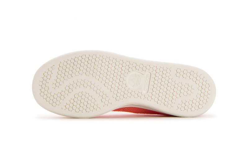 adidas originals stan smith primeknit semi flash orange