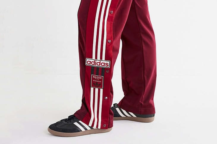 adidas tear away track pants