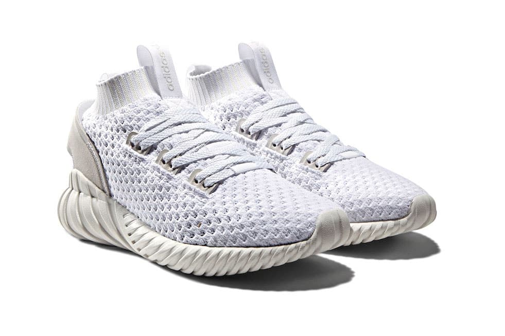 adidas Tubular Doom Soc Trace Purple Core White Sneaker Knit Sock Silhouette