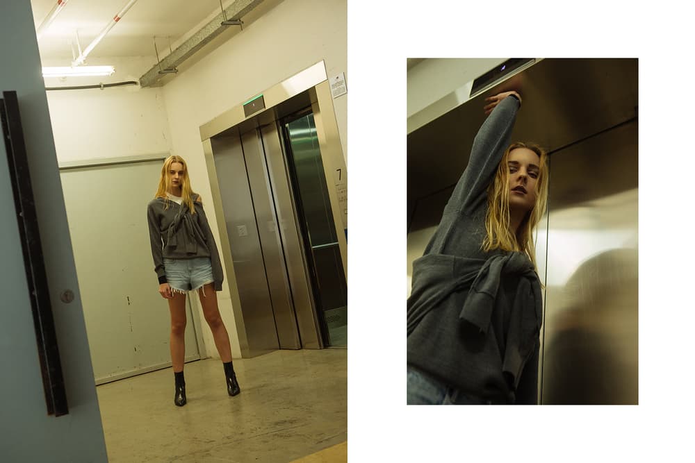 HBX Alexander Wang Fall/Winter 2017 Editorial Collection Fashion Denim Basics