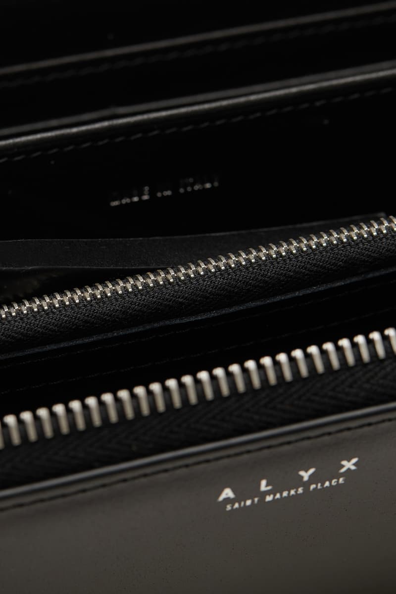 alyx launch small leather goods wallets