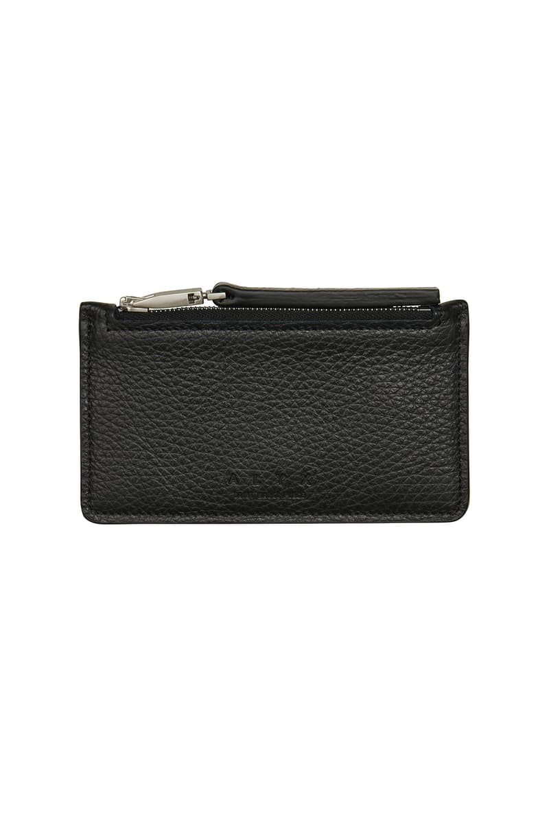 alyx launch small leather goods wallets