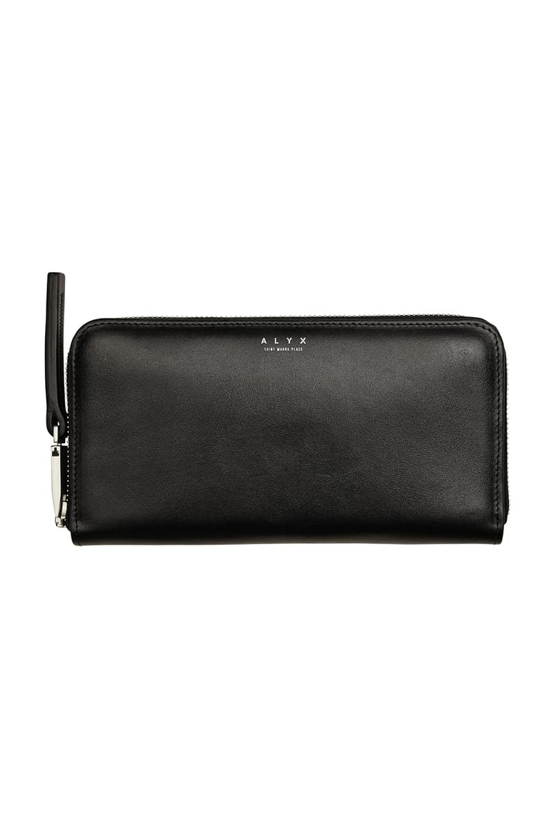 alyx launch small leather goods wallets