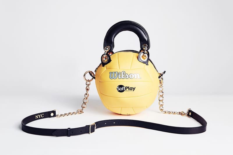 purse made from basketball