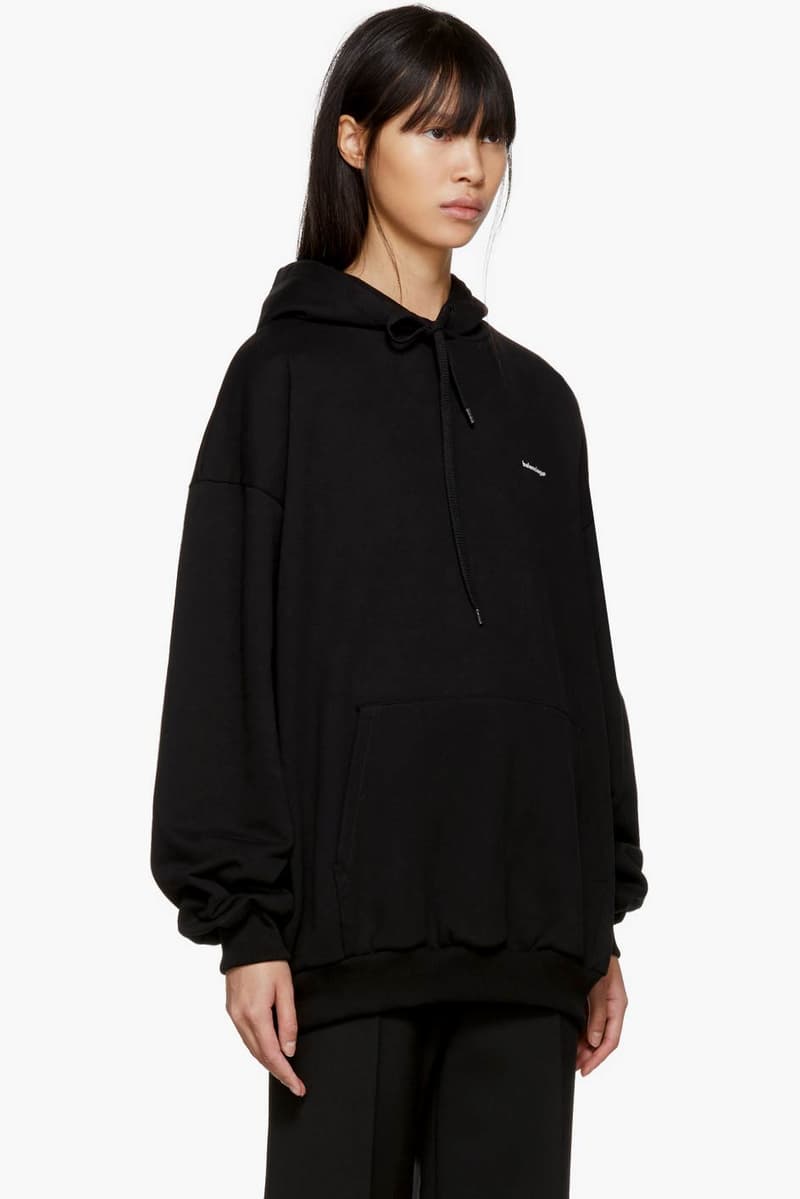 Balenciaga BB Hoodie Black
