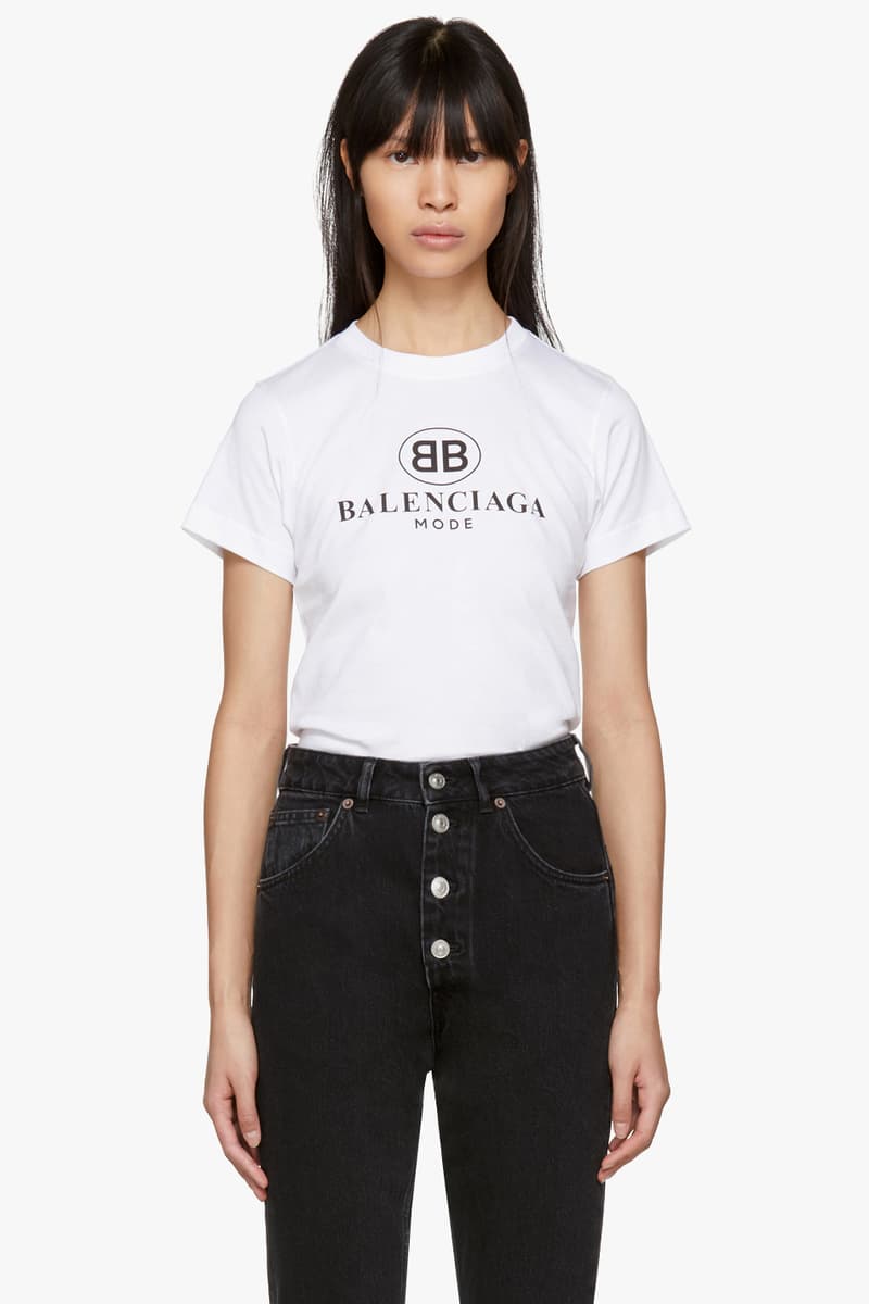 Balenciaga Releases Its Own Logo T Shirts Hypebae
