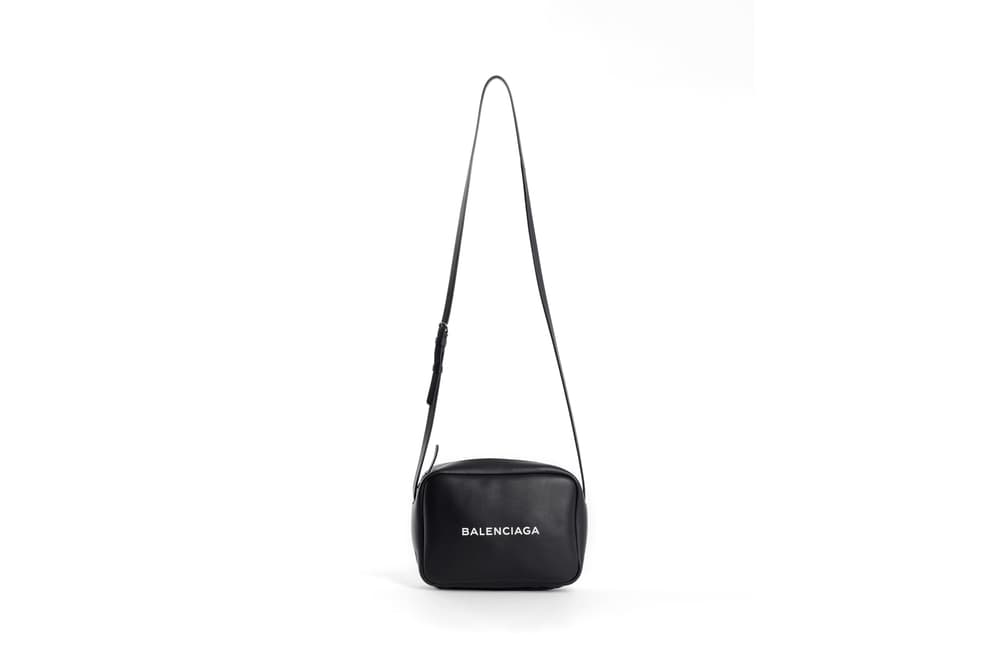 Balenciaga Shoulder Crossbody Bag Black