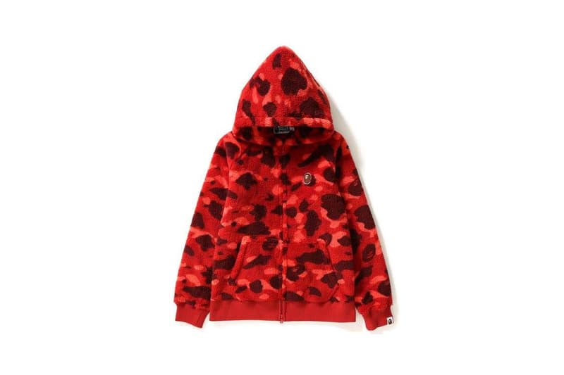 BAPE Winter 2017 Color Camo Collection