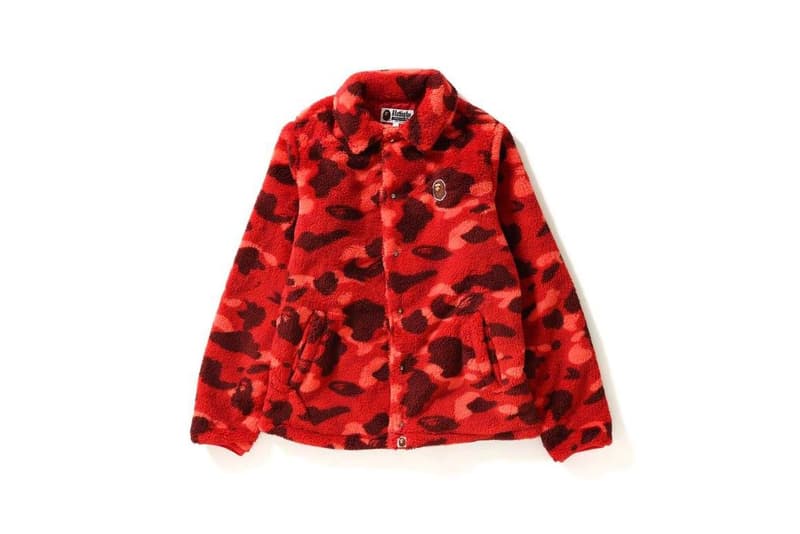 BAPE Winter 2017 Color Camo Collection