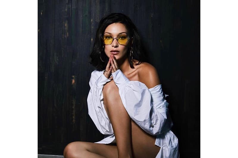 Bella Hadid Chrome Hearts Sunglasses Collaboration Yellow Teaser Accessories Chrome Hearts x Bella Eyewear