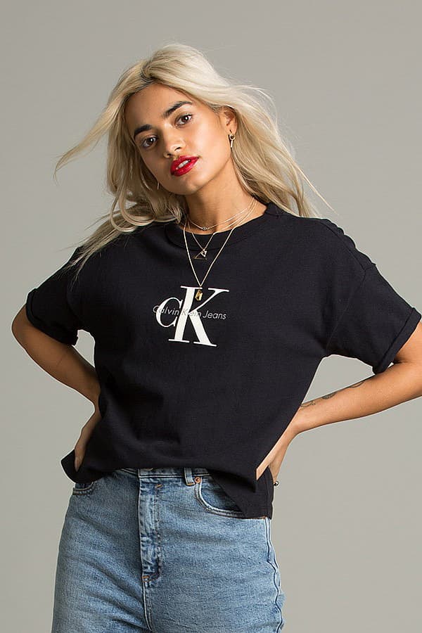 Calvin Klein Jeans Sweater Crewneck Sweatshirt T-Shirt Tee Dress Logo