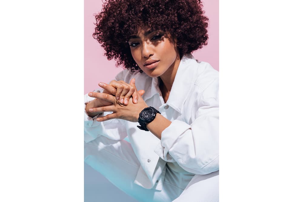 Casio G-Shock Ana-Digi Step Tracker Women Lookbook S Series Watch Pink Blue Pastel White Black