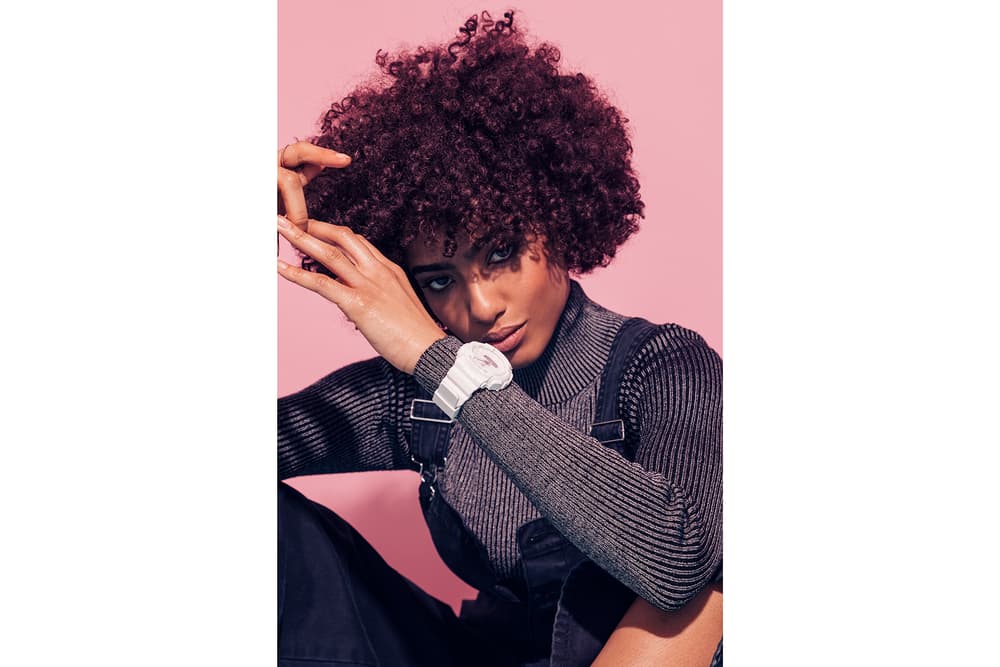 Casio G-Shock Ana-Digi Step Tracker Women Lookbook S Series Watch Pink Blue Pastel White Black