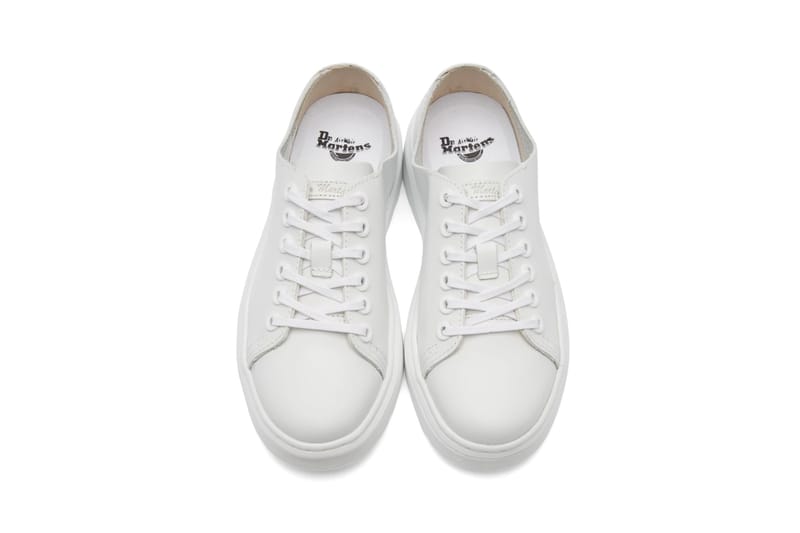 white dr martens low