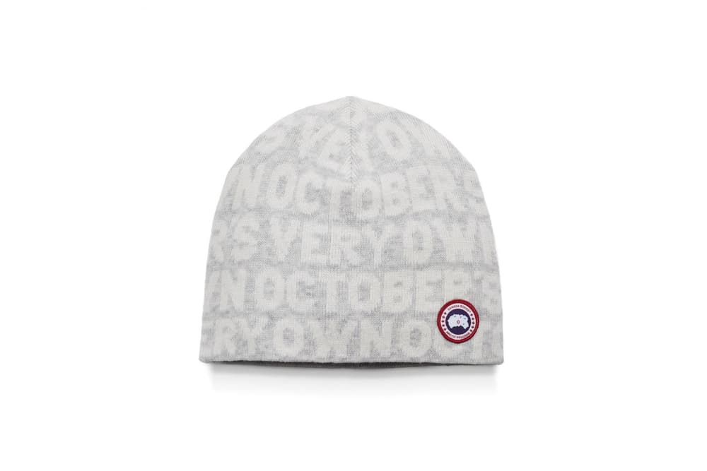 Drake OVO Canada Goose Collaboration Octobers Very Own Chilliwack Bomber Jacket Aviator Hat Beanie Scarf Owl Millennial Pink Silver Grey