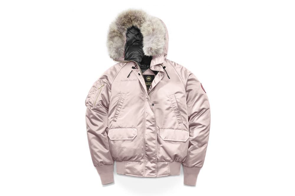 Drake OVO Canada Goose Collaboration Octobers Very Own Chilliwack Bomber Jacket Aviator Hat Beanie Scarf Owl Millennial Pink Silver Grey