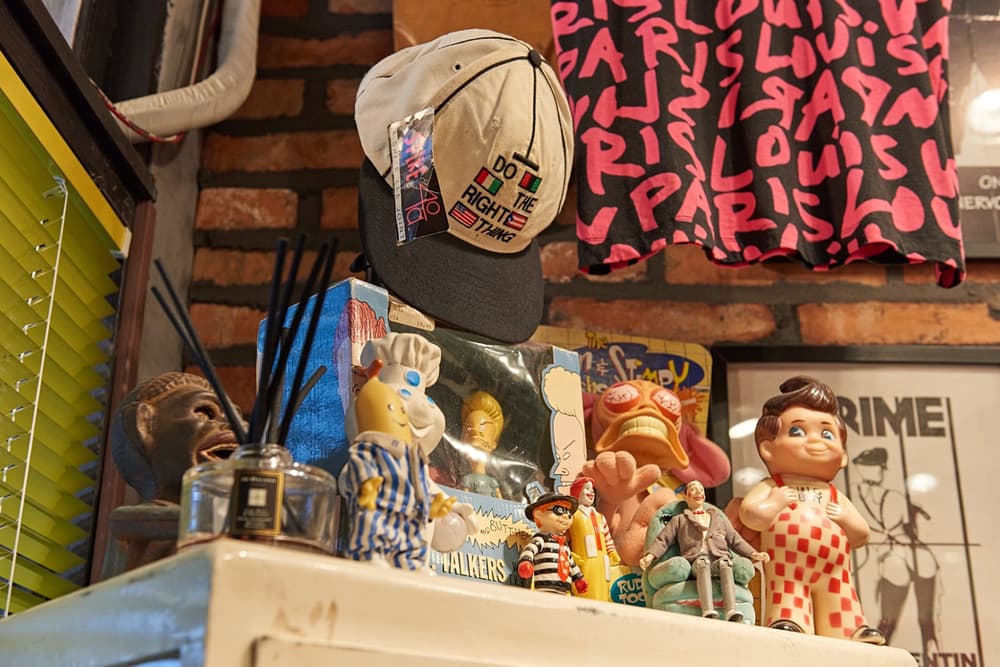 okasian japanese streetwear seoul korea dumdum vintage store pop up bape undercover comme des garcons