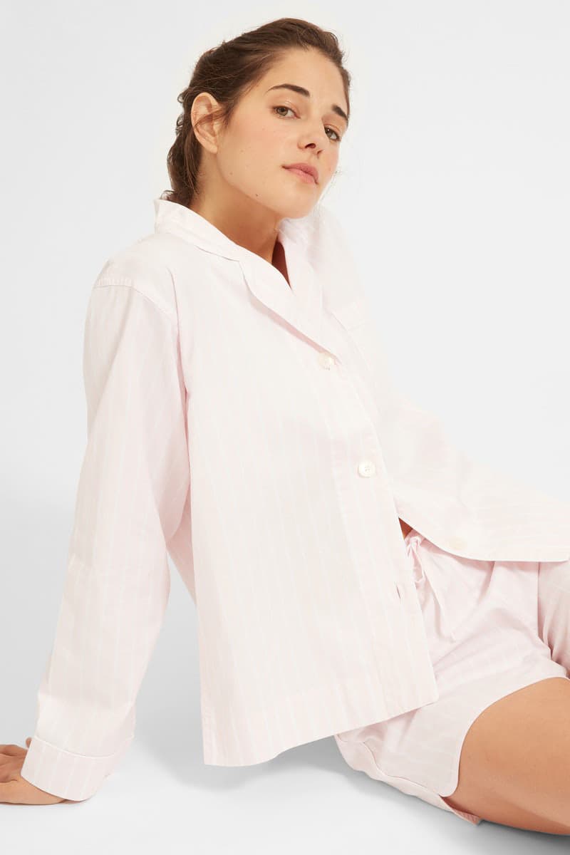 everlane pjs pajamas oxford silk matching